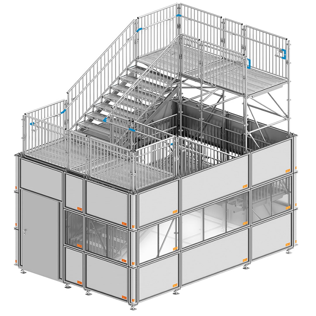 Scaffold Staircase Towers